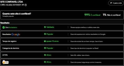 Site verificado e verdadeiro:77rapp.com.br